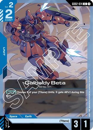 Galbaldy Beta - GD02-014 - Dual Impact