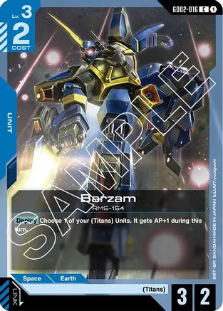 Barzam - GD02-016 - Dual Impact