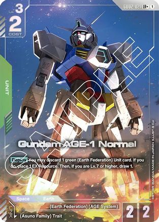 Gundam AGE-1 Normal (LR+) - GD02-021 - Dual Impact