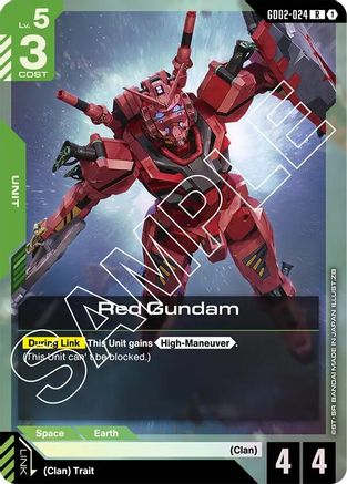 Red Gundam - GD02-024 - Dual Impact