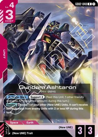 Gundam Ashtaron - GD02-040 - Dual Impact