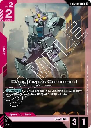 Daughtress Command - GD02-044 - Dual Impact