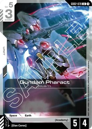 Gundam Pharact - GD02-078 - Dual Impact