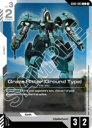Graze Ritter (Ground Type) - GD02-083 - Dual Impact