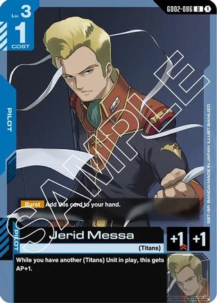 Jerid Messa - GD02-086 - Dual Impact