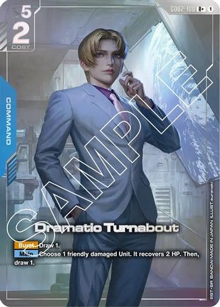 Dramatic Turnabout (R+) - GD02-100 - Dual Impact