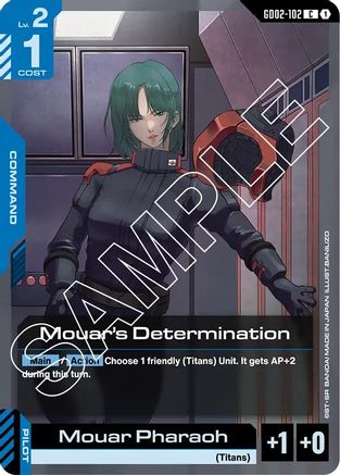Mouar's Determination - GD02-102 - Dual Impact