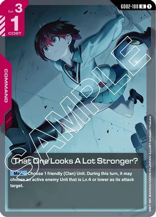 That One Looks A Lot Stronger? - GD02-108 - Dual Impact