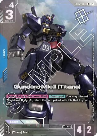 Gundam Mk-II (Titans) (Store Tournament Winner Pack 02) - GD02-003 - R+