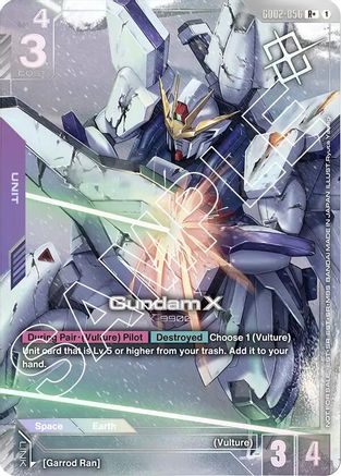 Gundam X (GD02-056) (Store Tournament Winner Pack 02) - GD02-056 - R+