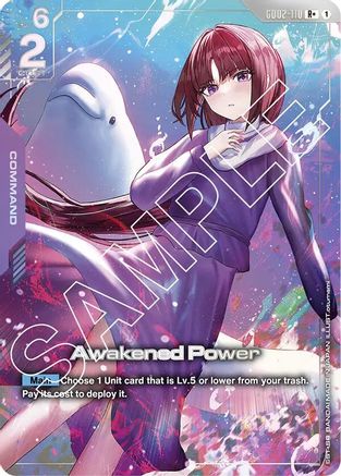 Awakened Power (R+) - GD02-110 - Dual Impact