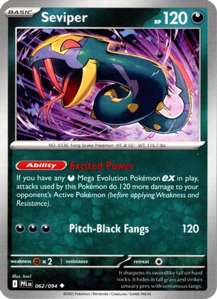 Seviper - 062 - Uncommon