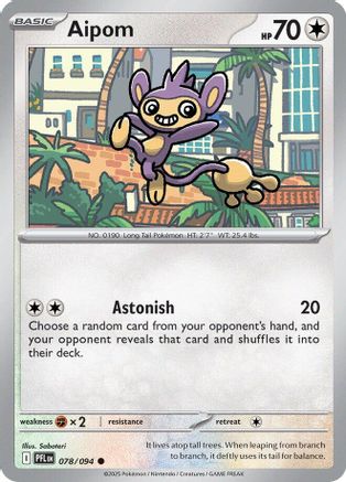 Aipom - 078 - Common