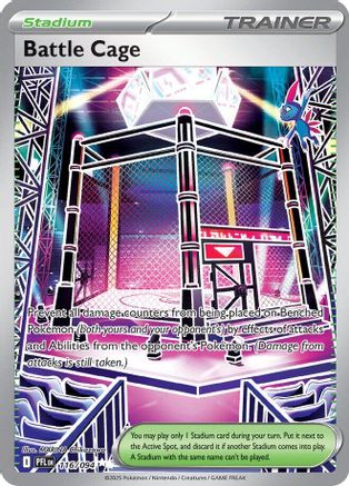 Battle Cage - 116/094 - Ultra Rare - Holofoil