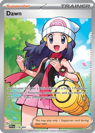 Dawn - 118/094 - Ultra Rare - Holofoil