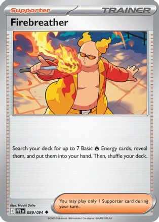 Firebreather - 089/094 - Uncommon - Reverse Holofoil