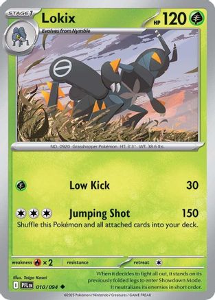 Lokix - 010 - Uncommon - Reverse Holofoil