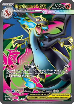 Mega Charizard X ex - 109/094 - Ultra Rare - Holofoil