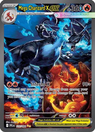 Mega Charizard X ex - 125/094 - Special Illustration Rare - Holofoil