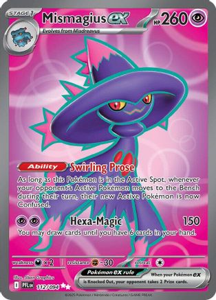 Mismagius ex - 112/094 - Ultra Rare - Holofoil