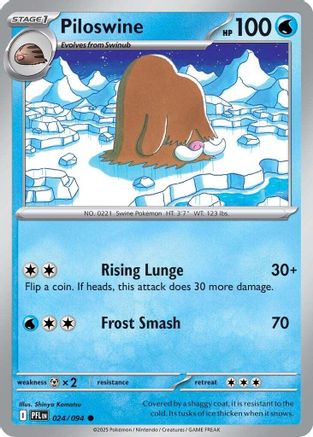 Piloswine - 024 - Common