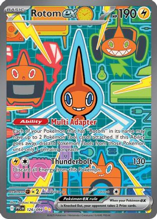 Rotom ex - 126/094 - Special Illustration Rare - Holofoil