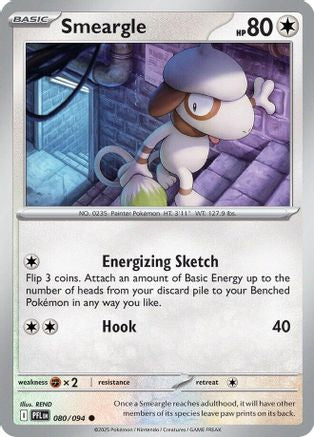 Smeargle - 080 - Common - Reverse Holofoil