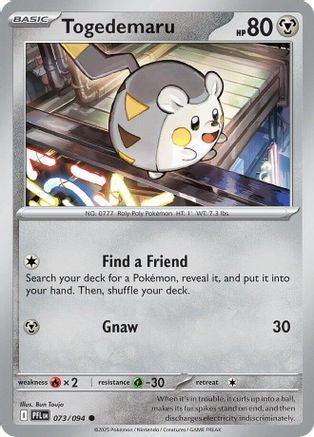 Togedemaru - 073/094 - Common