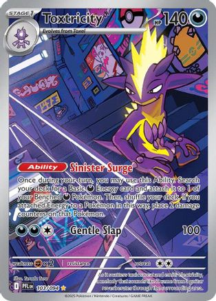 Toxtricity - 103/094 - Illustration Rare - Holofoil