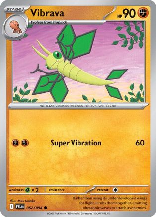 Vibrava - 052 - Common - Reverse Holofoil