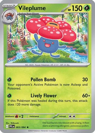 Vileplume - 003 - Uncommon