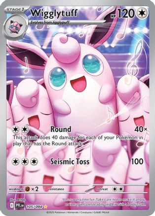 Wigglytuff - 105/094 - Illustration Rare - Holofoil