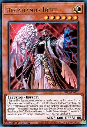 Hecahands Ibtel - PHRE-EN001 - Phantom Revenge 1st Edition