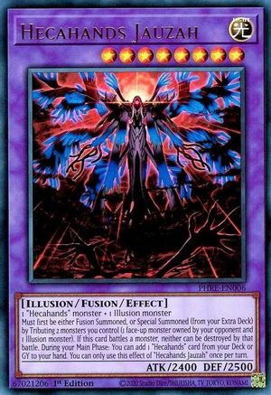 Hecahands Jauzah - PHRE-EN006 - Phantom Revenge 1st Edition