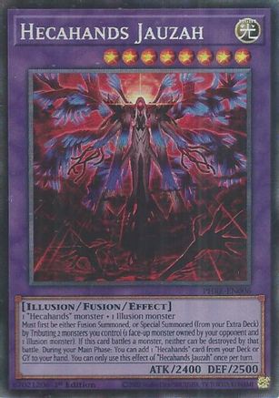 Hecahands Jauzah (CR) - PHRE-EN006 - Phantom Revenge 1st Edition