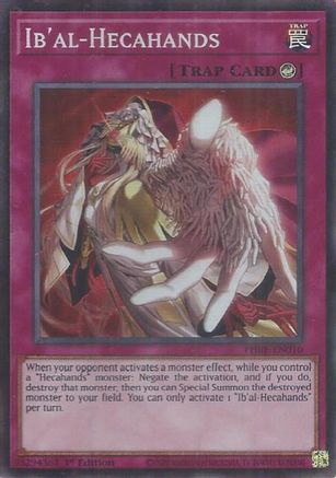 Ib'al-Hecahands (Super Rare) - PHRE-EN010 - Phantom Revenge 1st Edition