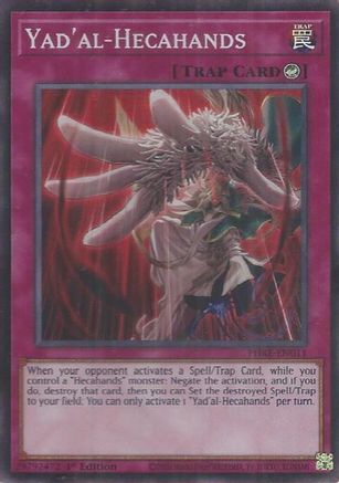 Yad'al-Hecahands (Super Rare) - PHRE-EN011 - Phantom Revenge 1st Edition