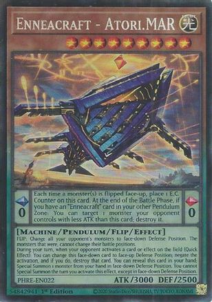 Enneacraft - Atori.MAR (CR) - PHRE-EN022 - Phantom Revenge 1st Edition