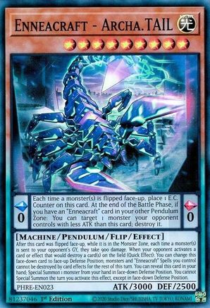 Enneacraft - Archa.TAIL - PHRE-EN023 - Phantom Revenge 1st Edition