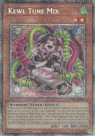 Kewl Tune Mix (Starlight Rare) - PHRE-EN031 -  Phantom Revenge 1st Edition