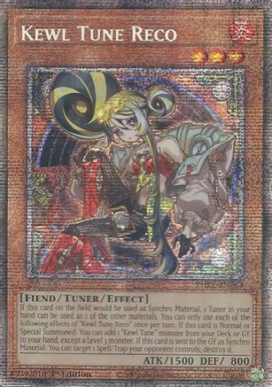 Kewl Tune Reco (Starlight Rare) - PHRE-EN033 -  Phantom Revenge 1st Edition