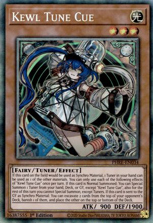 Kewl Tune Cue (CR) - PHRE-EN034 -  Phantom Revenge 1st Edition