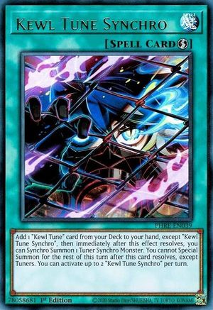 Kewl Tune Synchro - PHRE-EN039 - Phantom Revenge 1st Edition