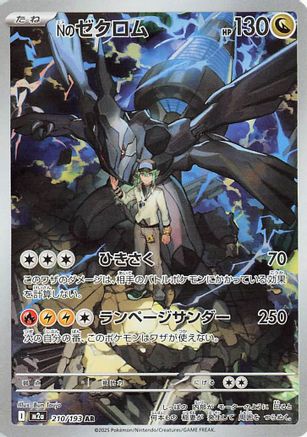 N's Zekrom (Japanese) - 210/193 - Art Rare