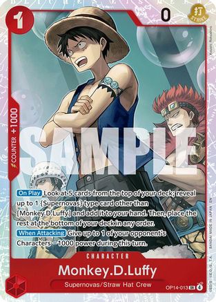 Monkey.D.Luffy - OP14-013 - Super Rare