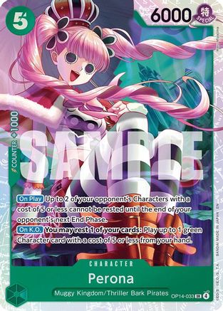 Perona - OP14-033 - Super Rare