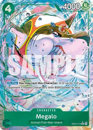 Megalo (Alternate Art) - EB04-018 - Rare