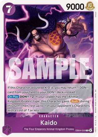Kaido - EB04-030 - Rare
