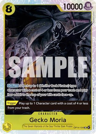 Gecko Moria - OP14-104 - OP14-104 - Super Rare