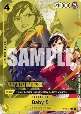 Baby 5 (Winner Pack 2026 Vol. 1) - OP12-112 - Rare